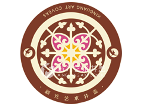 No.098传统风格纹样图案艺术井盖（三）