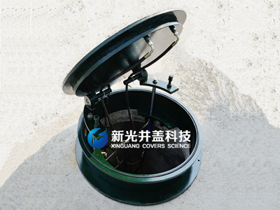自动液压井盖应用效果图