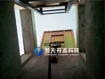 远程控制井盖安装现场（四）